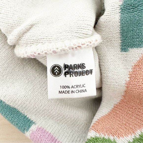 Free People x Parks Project Zion Narrows Intarsia Beanie - Picture 6 of 6